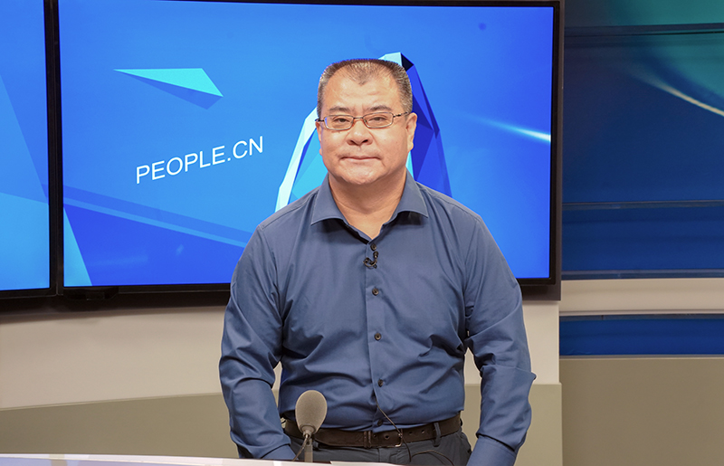 中國東方演藝集團(tuán)黨委書記、董事長景小勇接受人民網(wǎng)專訪。